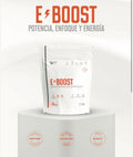E-BOOST bolsa, potencia enfoque y energía sabor mandarina